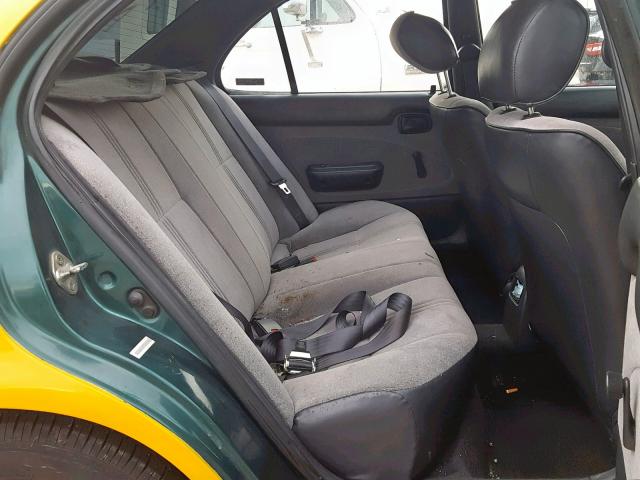 1Y1SK5267TZ029749 - 1996 GEO PRIZM BASE YELLOW photo 6