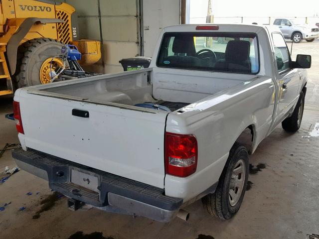 1FTKR1AD0BPA76575 - 2011 FORD RANGER WHITE photo 4