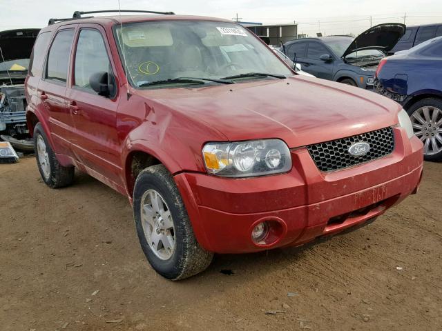 1FMCU941X5KA24645 - 2005 FORD ESCAPE LIM RED photo 1