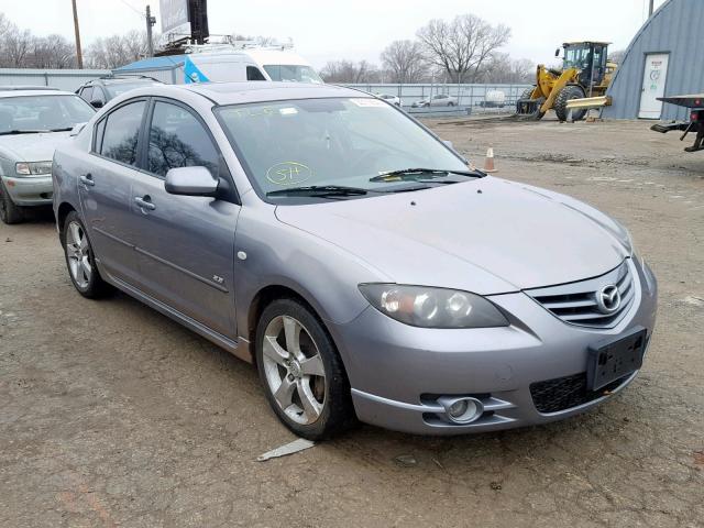 JM1BK123651260985 - 2005 MAZDA 3 S GRAY photo 1