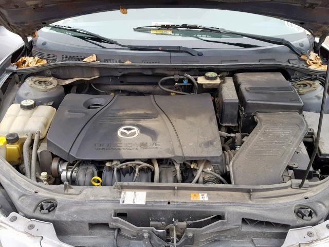 JM1BK123651260985 - 2005 MAZDA 3 S GRAY photo 7