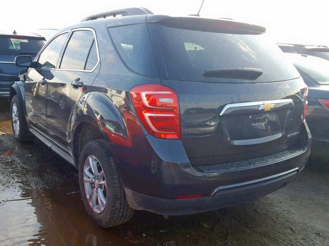 2GNALCEK3G6256911 - 2016 CHEVROLET EQUINOX LT GRAY photo 3