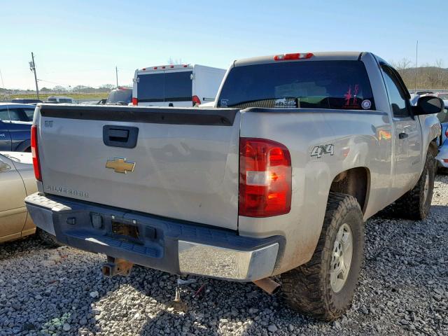 1GCEK14C27Z587317 - 2007 CHEVROLET SILVERADO TAN photo 4