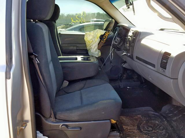 1GCEK14C27Z587317 - 2007 CHEVROLET SILVERADO TAN photo 5