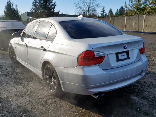 WBAVB335X6PS18372 - 2006 BMW 330 I SILVER photo 3