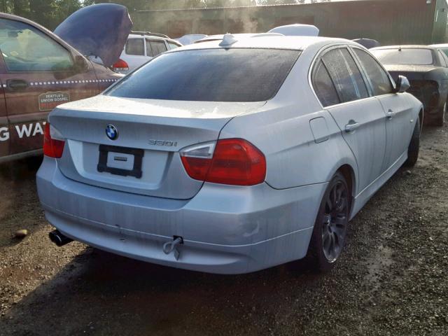 WBAVB335X6PS18372 - 2006 BMW 330 I SILVER photo 4