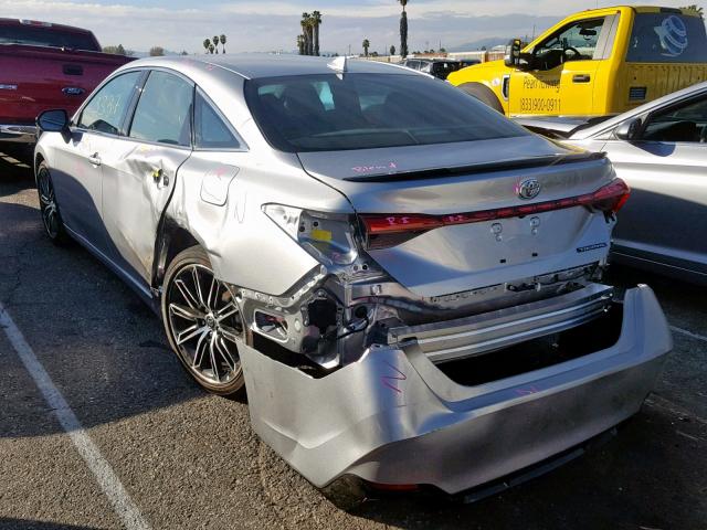 4T1BZ1FB9KU003208 - 2019 TOYOTA AVALON XLE SILVER photo 3