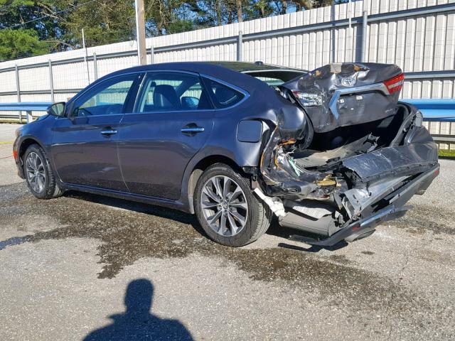 4T1BK1EB1GU216067 - 2016 TOYOTA AVALON XLE 灰色 照片 3