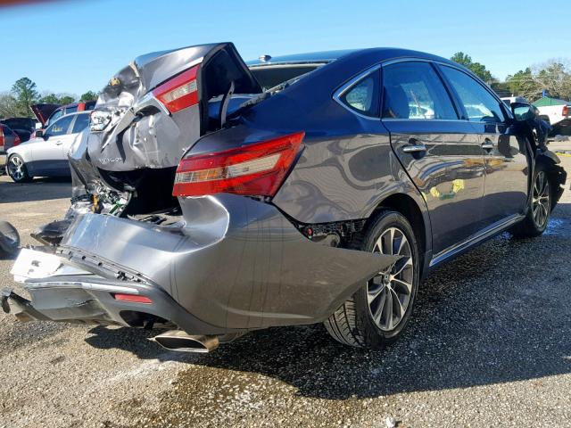 4T1BK1EB1GU216067 - 2016 TOYOTA AVALON XLE 灰色 照片 4