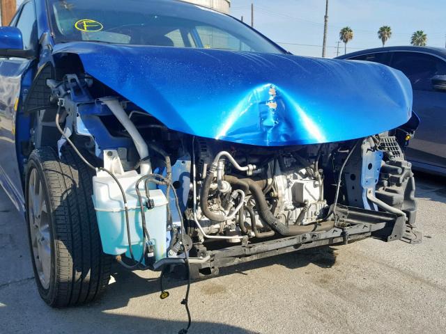 3N1AB7AP1FY260167 - 2015 NISSAN SENTRA S 蓝色 照片 9