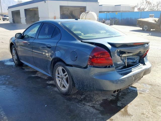 2G2WR554261270938 - 2006 PONTIAC GRAND PRIX BLUE photo 3