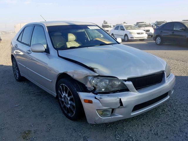 JTHBD192640089083 - 2004 LEXUS IS 300 SILVER photo 1