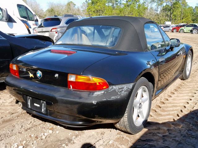 4USCJ3334WLC16181 - 1998 BMW Z3 2.8 BLACK photo 4