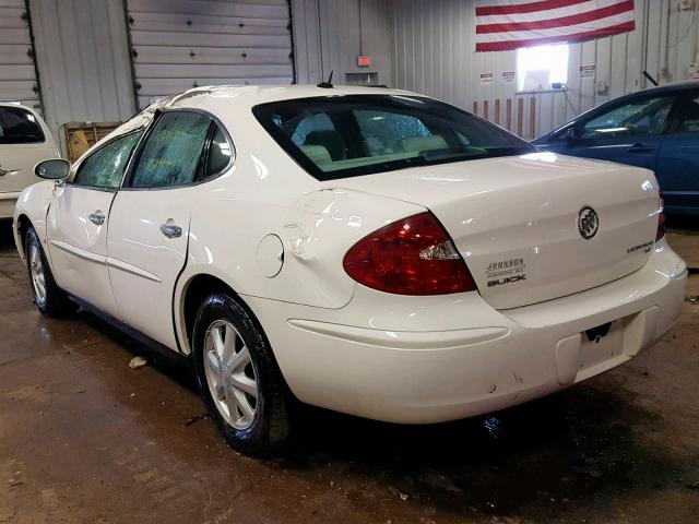 2G4WC582861275466 - 2006 BUICK LACROSSE C WHITE photo 3