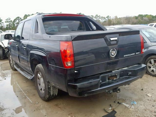 3GYEK63N82G281886 - 2002 CADILLAC ESCALADE E BLACK photo 3