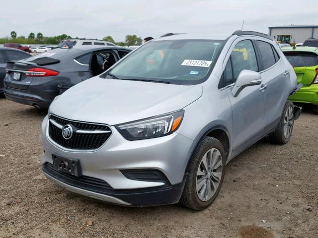 KL4CJASB6HB246172 - 2017 BUICK ENCORE PRE SILVER photo 2