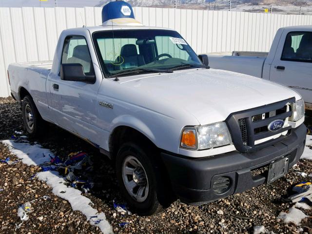 1FTYR10DX9PA04935 - 2009 FORD RANGER WHITE photo 1