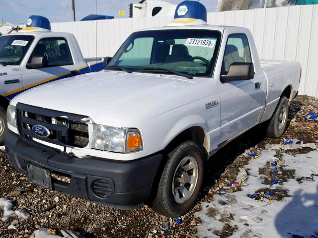 1FTYR10DX9PA04935 - 2009 FORD RANGER WHITE photo 2