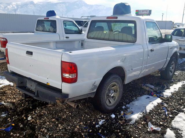 1FTYR10DX9PA04935 - 2009 FORD RANGER WHITE photo 4