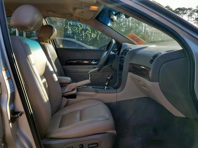 1LNHM87A32Y652566 - 2002 LINCOLN LS BEIGE photo 5