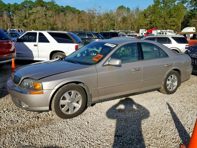 1LNHM87A32Y652566 - 2002 LINCOLN LS BEIGE photo 9