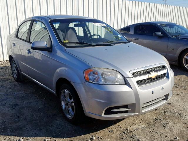 KL1TD5DE5BB214825 - 2011 CHEVROLET AVEO LS SILVER photo 1