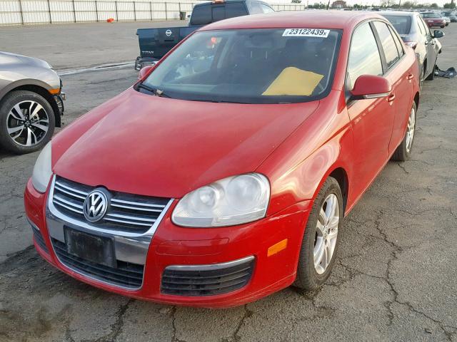 3VWPG71K57M099017 - 2007 VOLKSWAGEN JETTA 2.5 RED photo 2