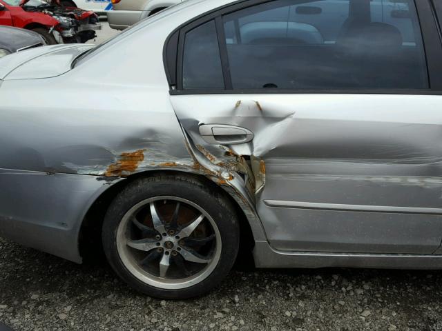 1N4BL11D95C285395 - 2005 NISSAN ALTIMA SE Күміс фото 9