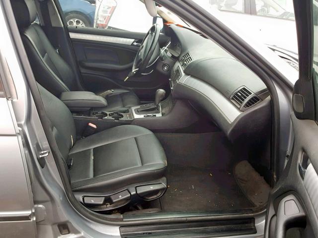 WBAAZ33475KW77808 - 2005 BMW 325 IS SUL CHARCOAL photo 5