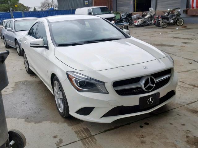 WDDSJ4EB9GN317558 - 2016 MERCEDES-BENZ CLA 250 WHITE photo 1