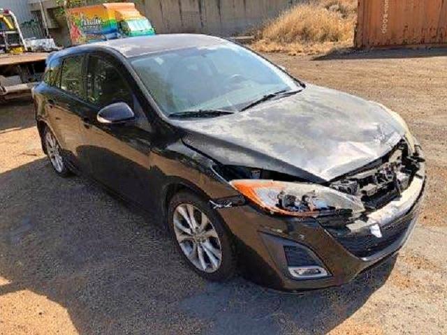 JM1BL1H58A1226532 - 2010 MAZDA 3 S BLACK photo 1