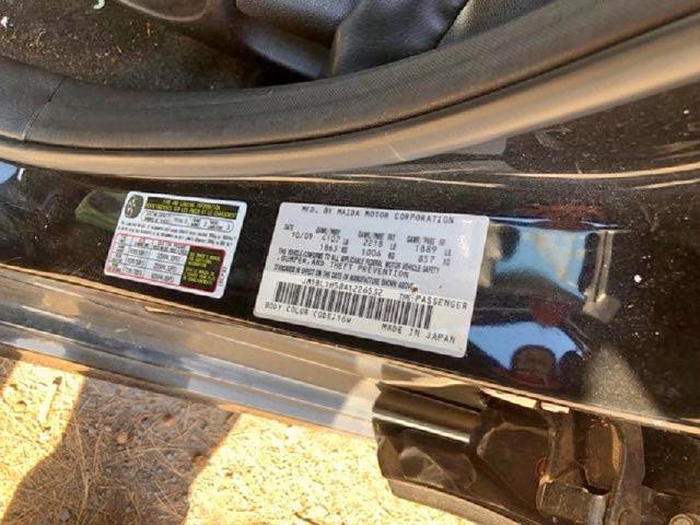 JM1BL1H58A1226532 - 2010 MAZDA 3 S BLACK photo 10