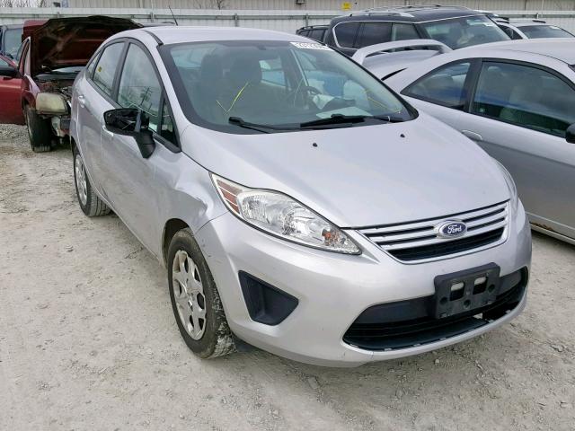 3FADP4BJ8DM205357 - 2013 FORD FIESTA SE SILVER photo 1