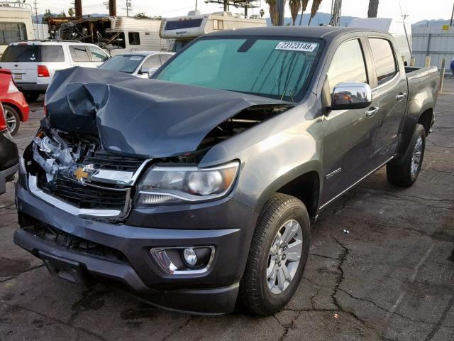 1GCGSBE3XF1214603 - 2015 CHEVROLET COLORADO L GRAY photo 2