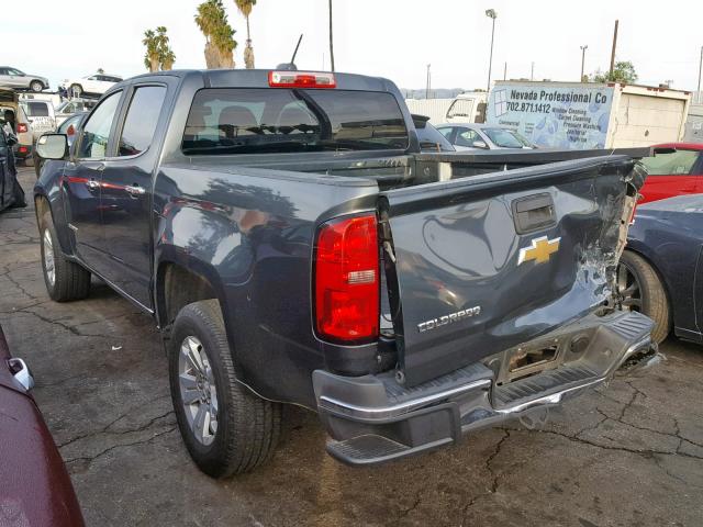 1GCGSBE3XF1214603 - 2015 CHEVROLET COLORADO L GRAY photo 3