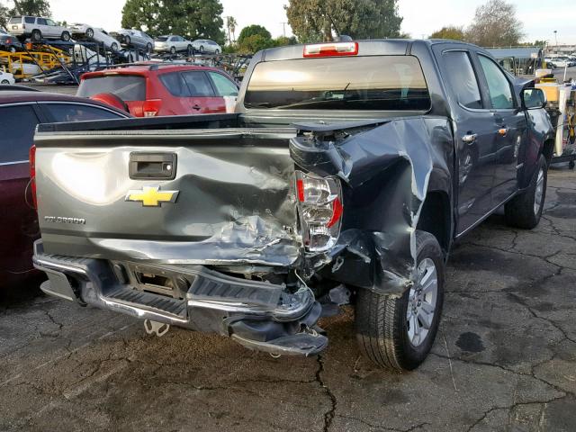 1GCGSBE3XF1214603 - 2015 CHEVROLET COLORADO L GRAY photo 4