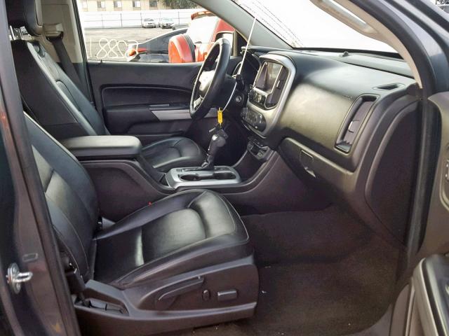 1GCGSBE3XF1214603 - 2015 CHEVROLET COLORADO L GRAY photo 5