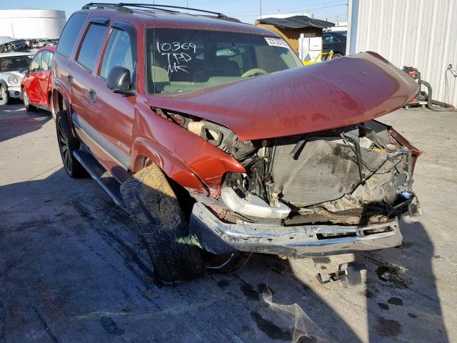 1GNEC13V62R263853 - 2002 CHEVROLET TAHOE C150 RED photo 1