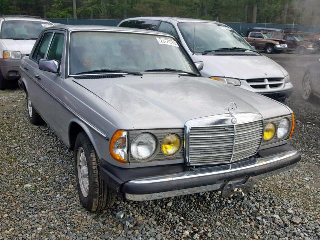 WDBAB33C3FA257256 - 1985 MERCEDES-BENZ 300 DT GRAY photo 1