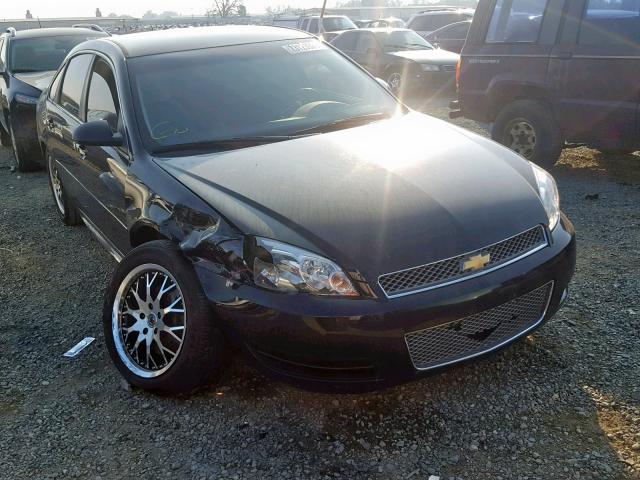 2G1WB5E3XG1147230 - 2016 CHEVROLET IMPALA LIM BLACK photo 1