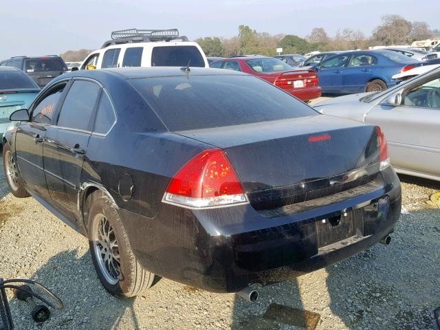 2G1WB5E3XG1147230 - 2016 CHEVROLET IMPALA LIM BLACK photo 3