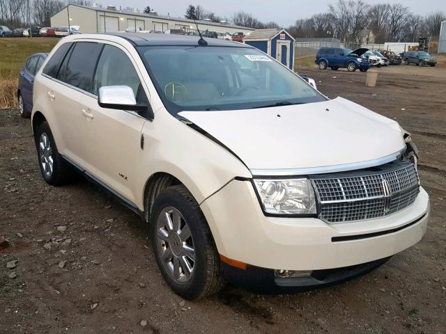 2LMDU88CX8BJ18456 - 2008 LINCOLN MKX WHITE photo 1