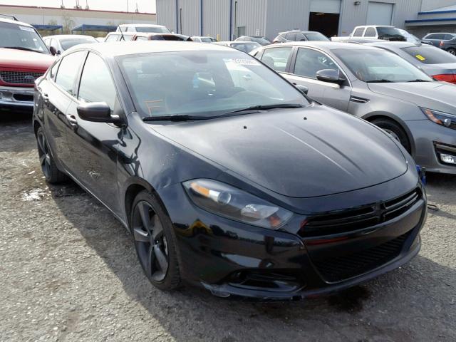 1C3CDFBB6GD518205 - 2016 DODGE DART SXT BLACK photo 1