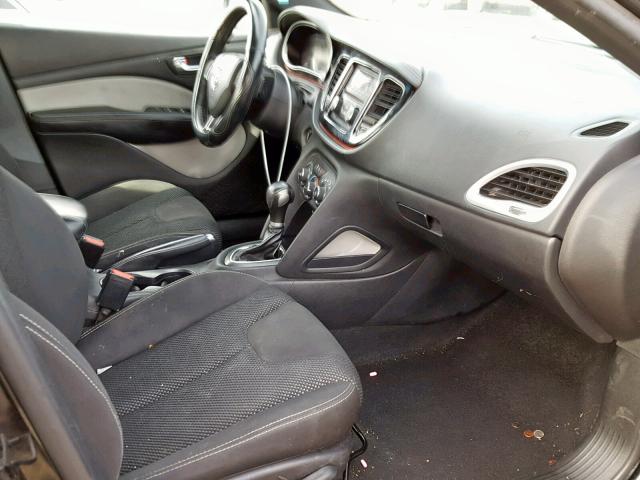 1C3CDFBB6GD518205 - 2016 DODGE DART SXT BLACK photo 5