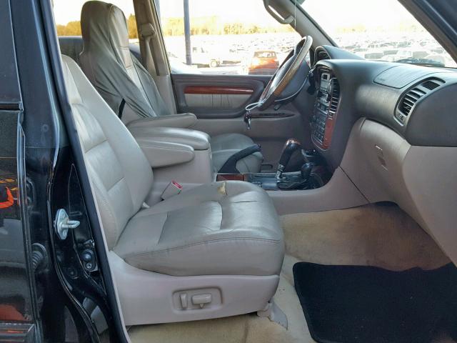 JT6HT00W3Y0092755 - 2000 LEXUS LX 470 BLACK photo 5