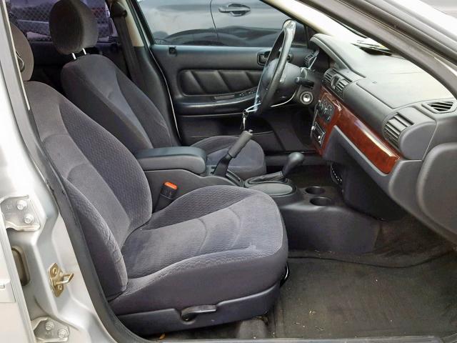 1B3EJ46X61N638435 - 2001 DODGE STRATUS SE Gümüş foto 5