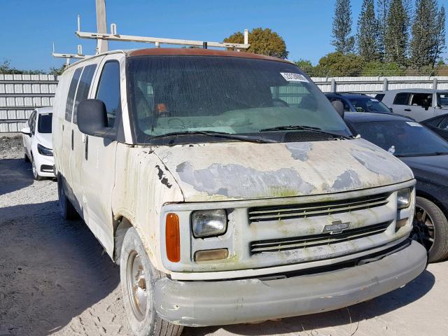 1GCFG25W1Y1150719 - 2000 CHEVROLET EXPRESS G2 WHITE photo 1