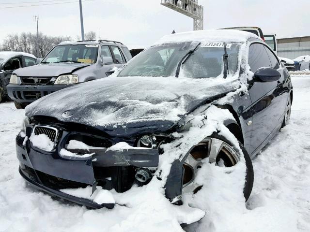 WBAWB33589P136908 - 2009 BMW 328 I BLUE photo 2