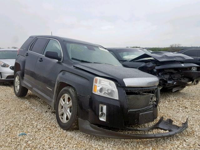 2GKALMEK4F6304563 - 2015 GMC TERRAIN SL შავი ფოტო 1