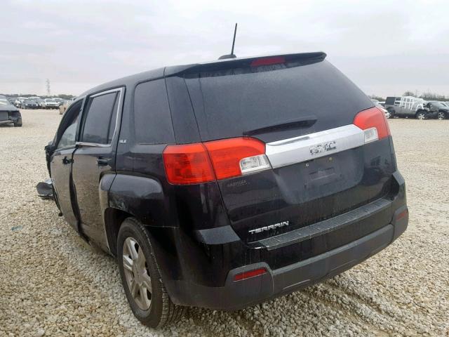 2GKALMEK4F6304563 - 2015 GMC TERRAIN SL შავი ფოტო 3